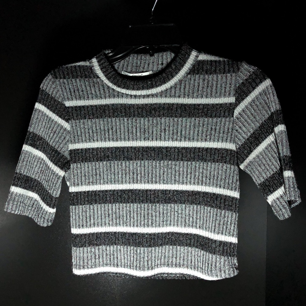 Sweater Mockneck CROP TOP